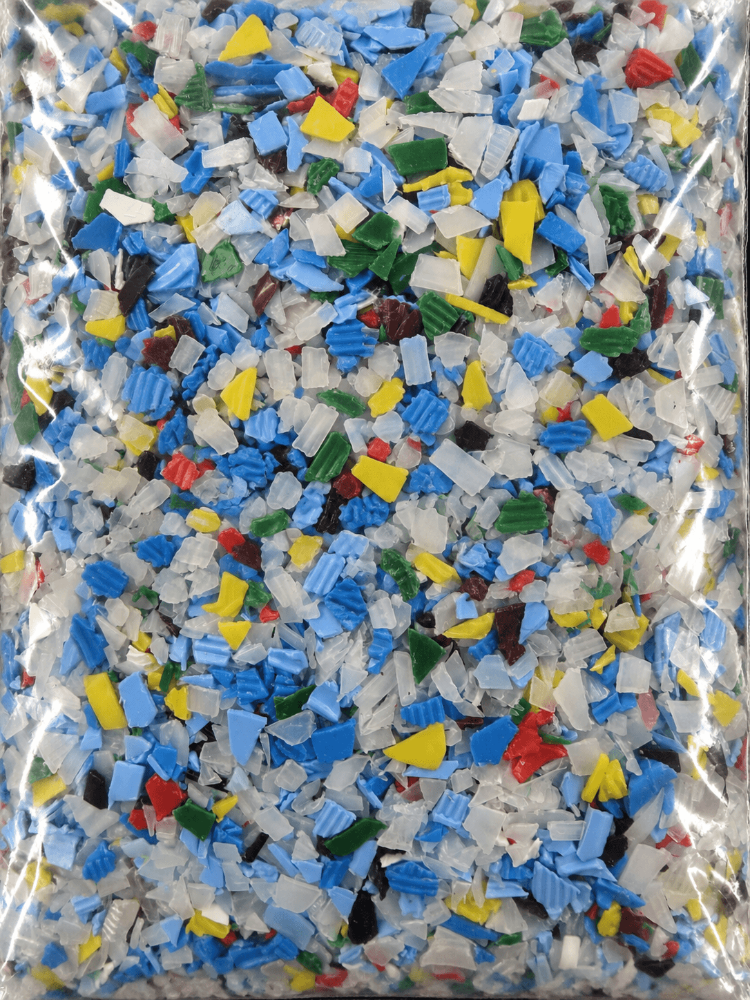 HDPE Caps Regrind – Mixed Colours